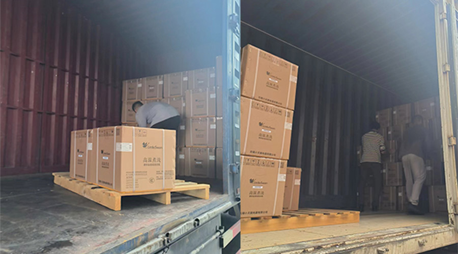 拼速度、高效率地完成國內(nèi)某知名品牌迷你洗衣機(jī)發(fā)貨