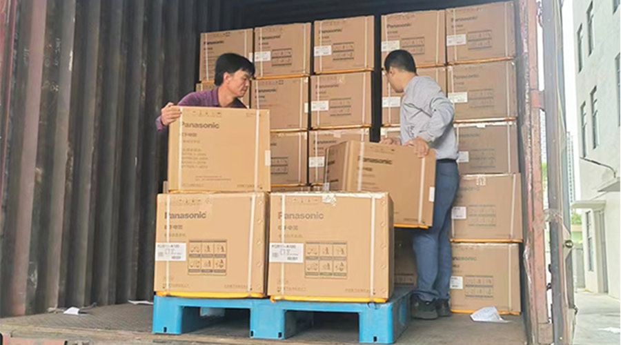 發(fā)貨抓速度！金環(huán)電器第一時(shí)間完成松下滾筒干衣機(jī)發(fā)貨