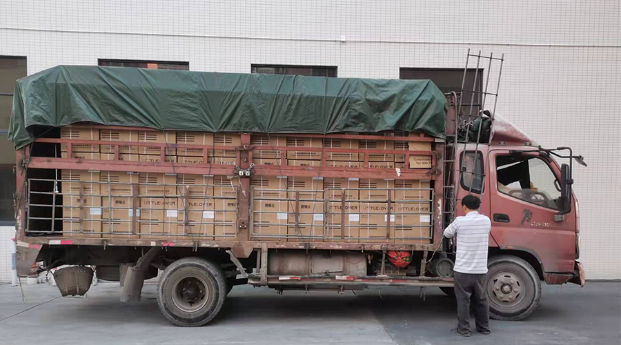 15天，金環(huán)電器順利完成電商客戶的內衣干衣機出貨