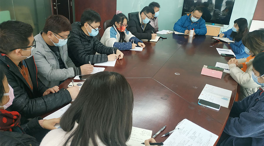 開工大吉！金環(huán)電器組織銷售部門召開動員大會