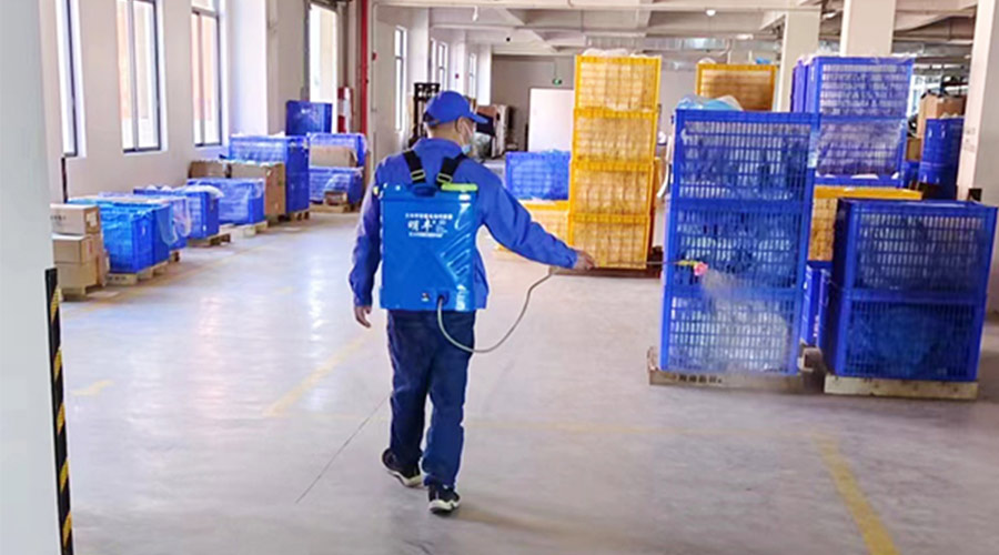 健康和安全放首位！金環(huán)電器全面開展工廠除菌工作