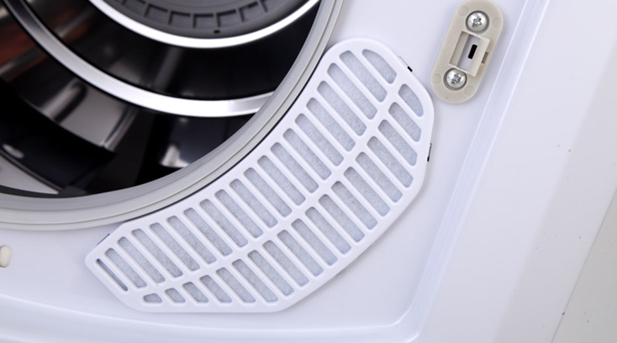 家用衣服烘干機配件：進風(fēng)口過濾網(wǎng)構(gòu)成和安裝